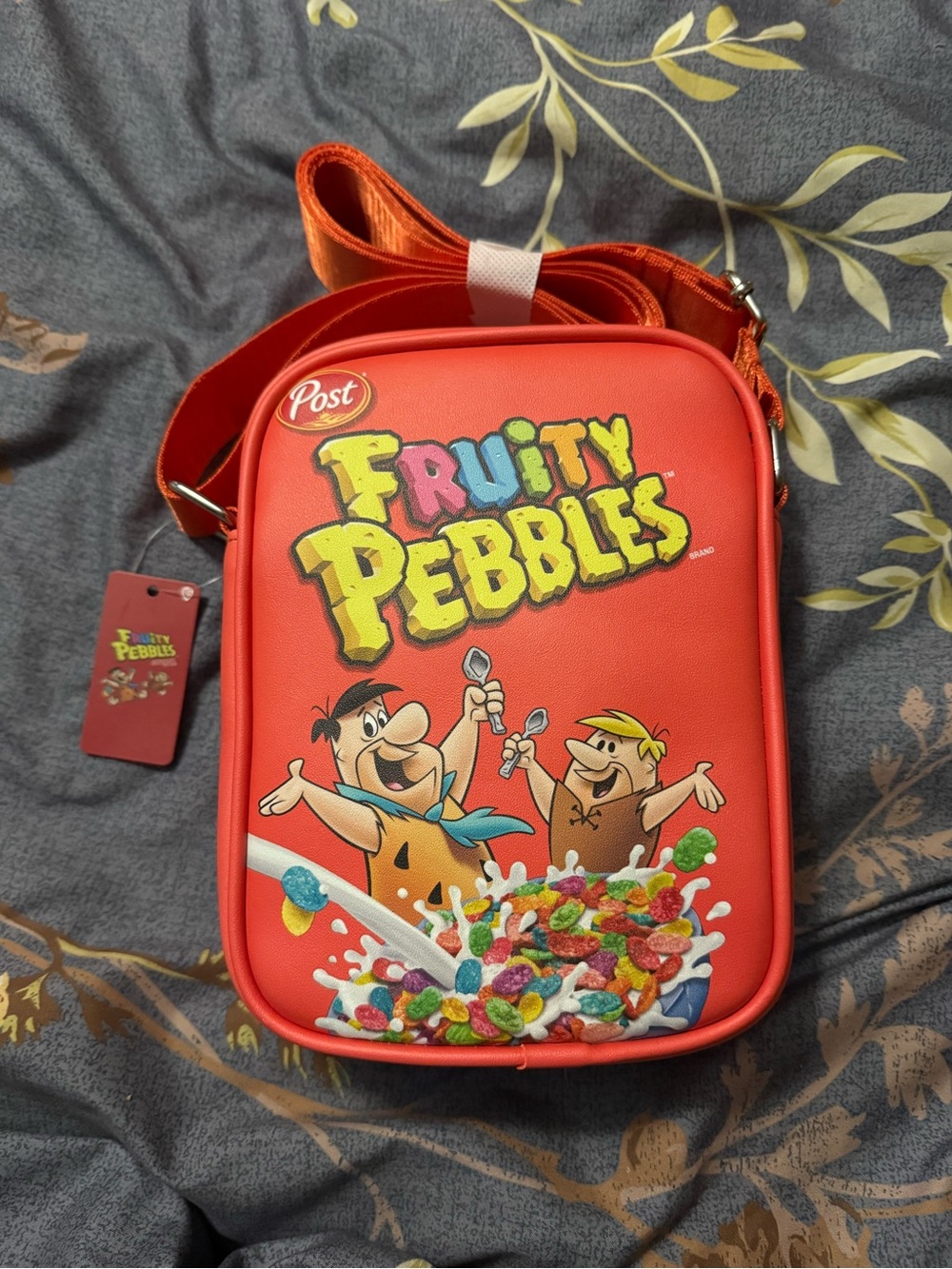 Fruity Pebbles Red Crossbody Bag